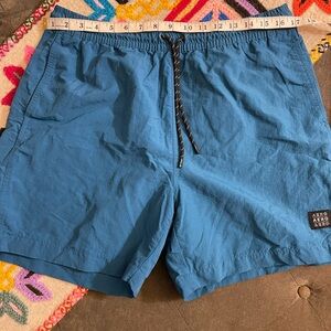 Aeropostale Men's Teal Hybrid Shorts